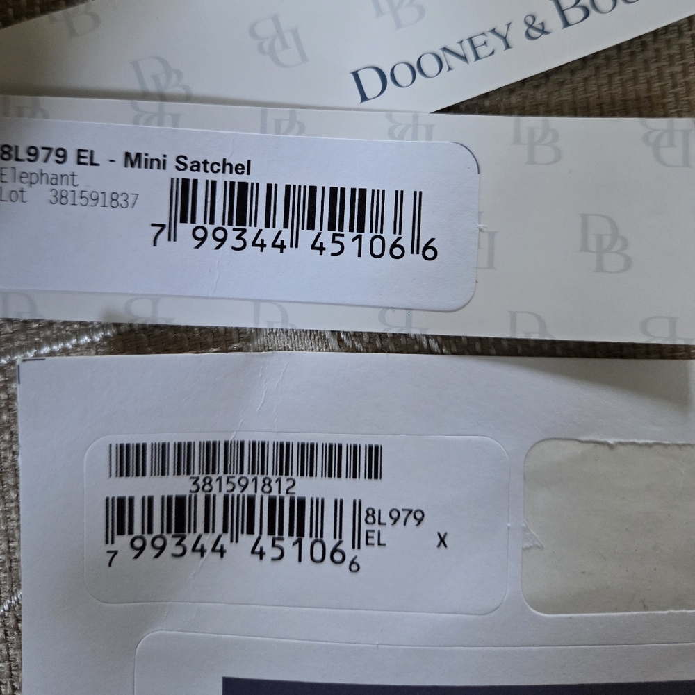 Dooney And Bourke Florentine Mini Satchel, Elephant - Picture 13 of 16